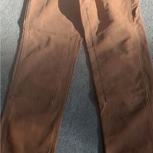 Carhartt Women's Straight Leg Pants in Brown